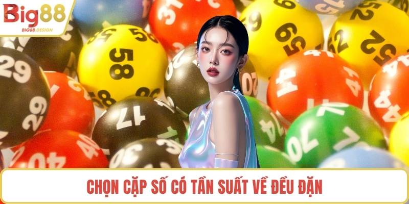 Chọn cặp số có tần suất về đều đặn