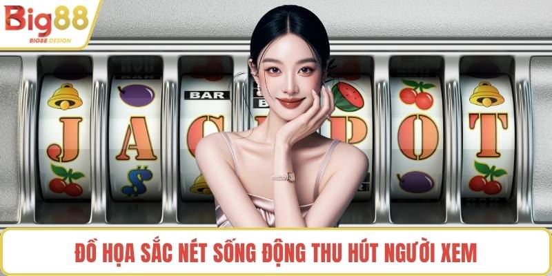 Đồ họa sắc nét sống động thu hút người xem