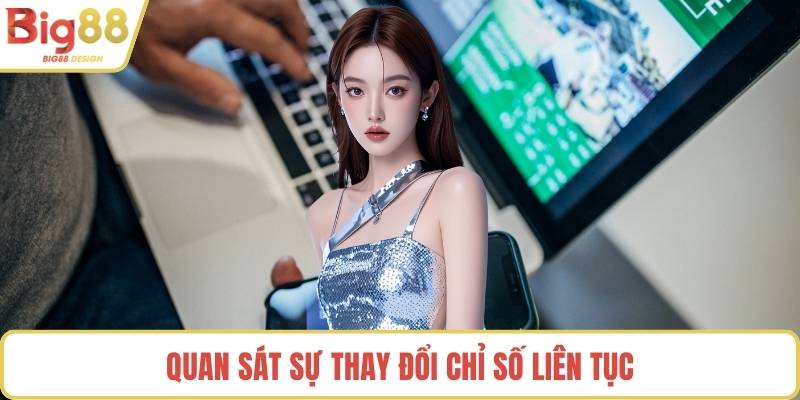 Quan sát sự thay đổi chỉ số liên tục